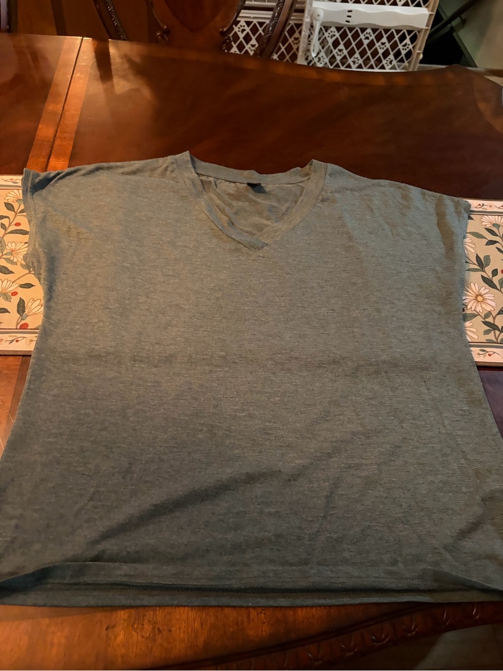 WoMen's V-Neck T-Shirt - Green